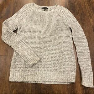 Banana Republic grey knit sweater